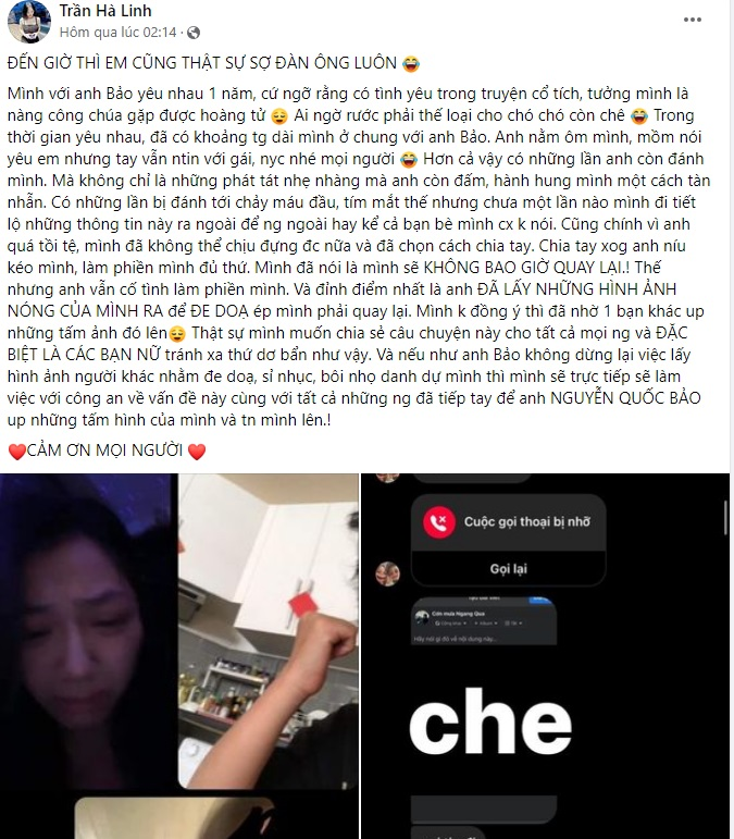 Hotgirl Trần Hà Linh tuyên bố sợ đàn ông hậu bị bạn trai cũ tung clip: Có khi tôi đồng tính - Hình 4