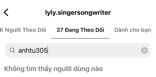 LyLy bất ngờ được Sunny Lukas đưa vào hội chỉ follow mình em, fan phát hiện đã bỏ theo dõi Anh Tú - Hình 2