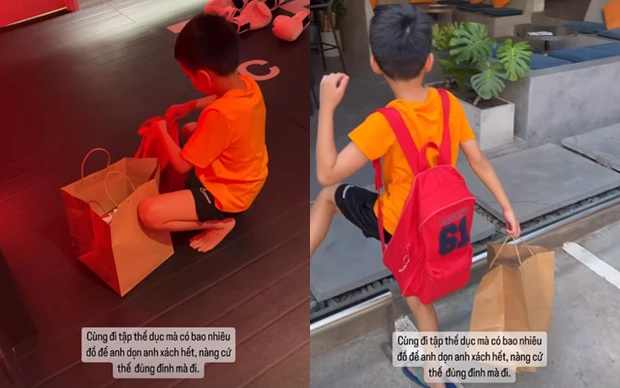 Cậu cả nhà Tăng Thanh Hà nhỏ tuổi đã khiến dân tình nhốn nháo vì hành động chuẩn soái ca - Hình 2