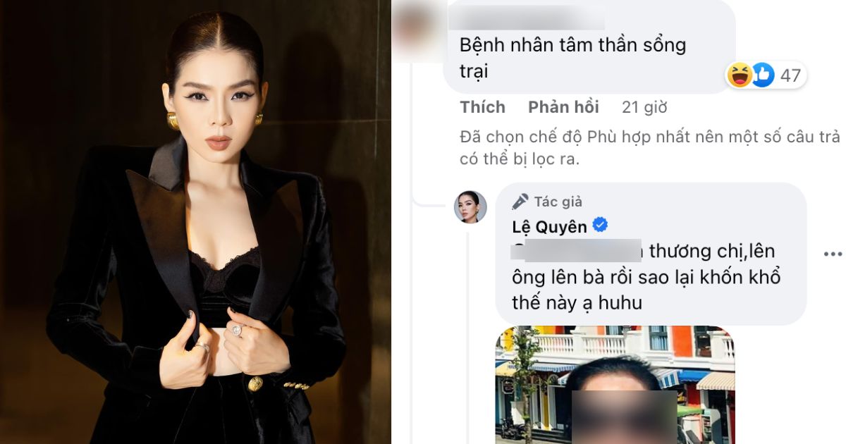 Lệ Quyên cay cú khi bị nói là thứ sổng trại, đáp trả gắt còn lôi thẳng hình anti fan lên tế sống - Hình 10
