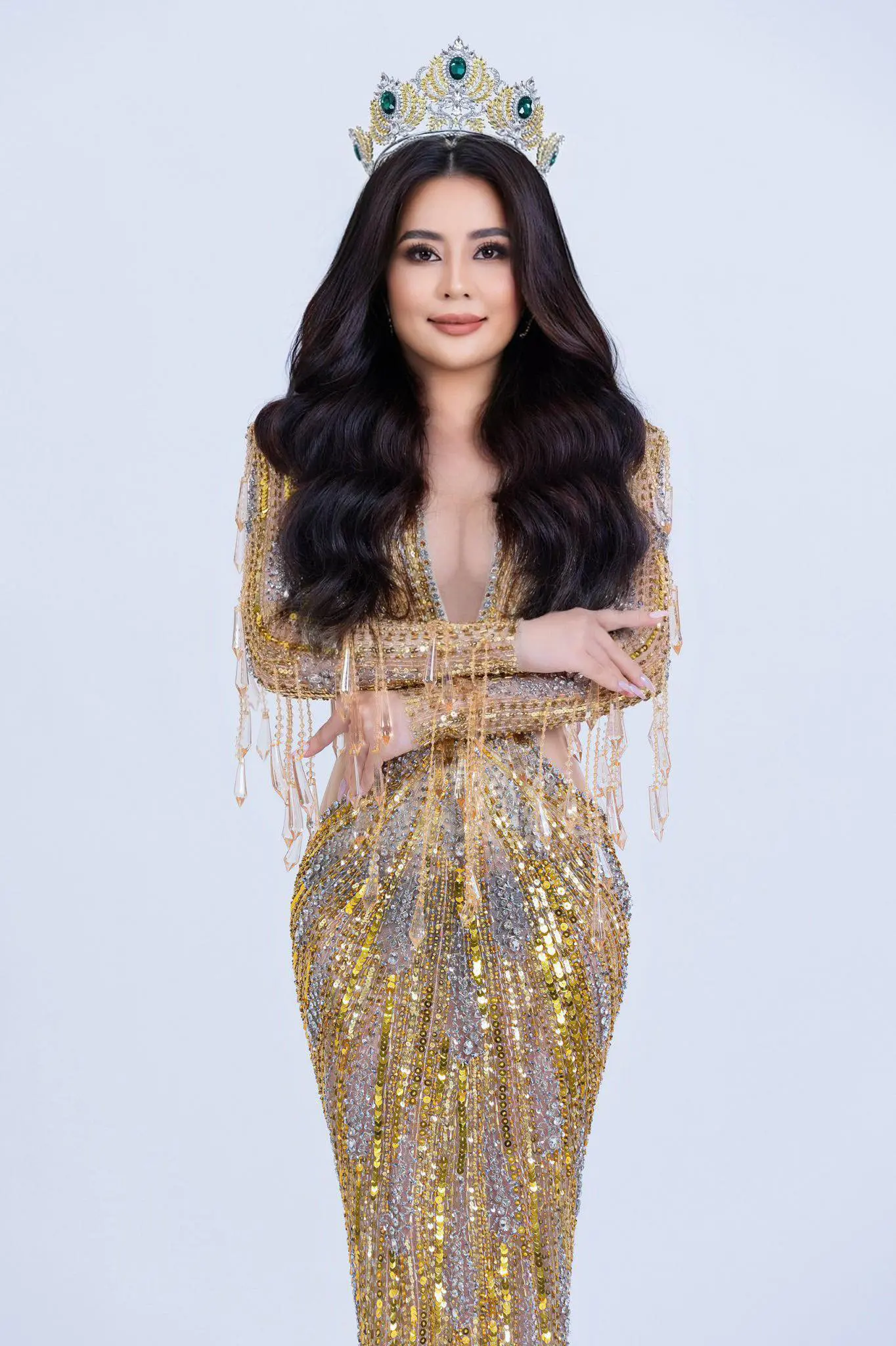 Phan Kim Oanh: Diễn viên Về Nhà Đi con lên hương nhờ thi Hoa hậu, vừa nhận tin vui lớn ở tuổi 35 - Hình 7
