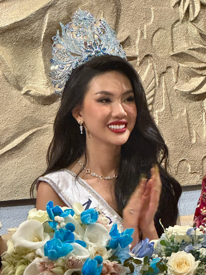 Bùi Quỳnh Hoa khẳng định xứng đáng với vương miện Miss Universe Vietnam 2023, Hương Ly lên tiếng - Hình 5
