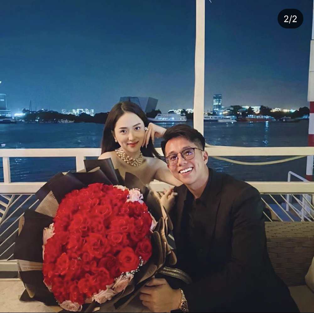 Bạn gái mới của Matt Liu đăng ảnh hôn tình tứ, tag thẳng Hương Giang vào dằn mặt, ám chỉ là đồ cũ - Hình 8