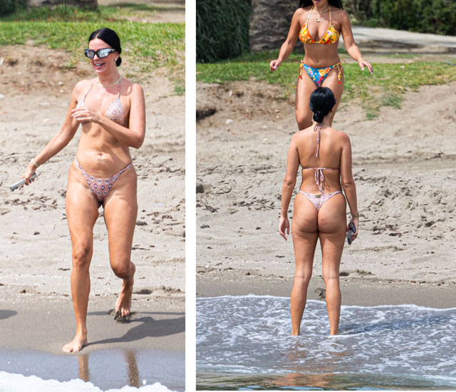 Fan nữ nóng bỏng nhất World Cup Ivana Knoll tắm nắng trong bộ bikini có cũng như không - Hình 2