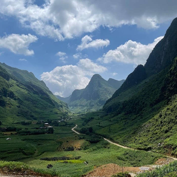 Thung lũng Xuân Trường - Bức tranh thiên nhiên mênh mang - Hình 1