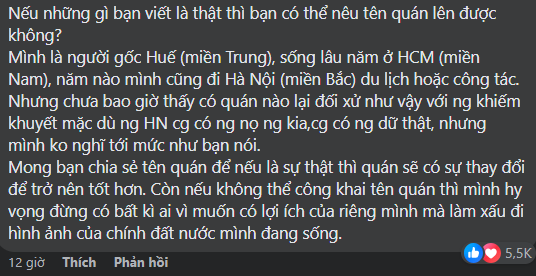 Chàng trai bị đuổi khỏi quán phở HN vì đi xe lăn, bạn gái phủ nhận bịa chuyện - Hình 4
