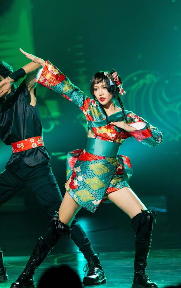 Huyền Baby sao chép vũ đạo hot Kpop, Diệu Nhi ố dề làm khán giả tụt hứng? - Hình 9