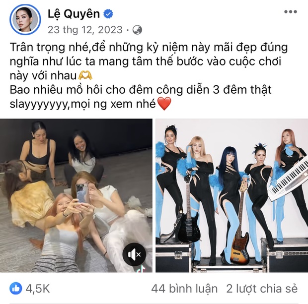 Lệ Quyên ẩn ý bị vùi dập sự nghiệp, tố ai đó nghiệp báo, CĐM tò mò danh tính - Hình 6