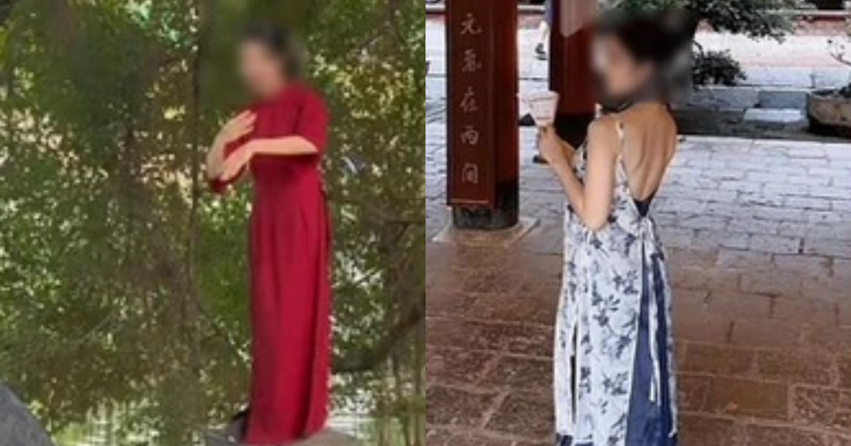 Giới trẻ sống ảo bất chấp, trèo tường, leo cây có đủ lại còn ăn mặc thiếu vải - Hình 6