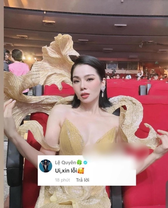 Lệ Quyên hết đùa cợt, tỏ thái độ ăn năn xin lỗi, giải thích màn phá kịch bản - Hình 3