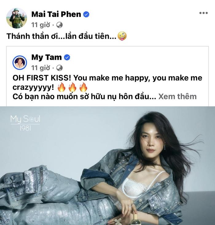 Mai Tài Phến công khai lần đầu tiên với Mỹ Tâm, cảm thán 1 câu u mê Chị đẹp - Hình 1