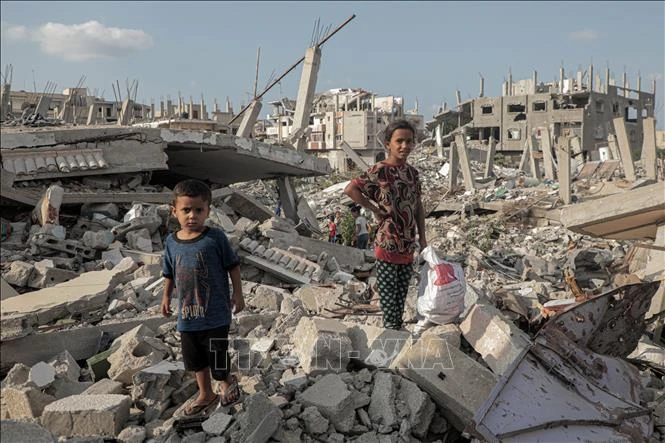 Liên hợp quốc nhận định không còn nơi nào an toàn để di tản ở Dải Gaza - Hình 1