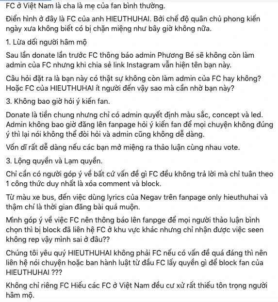 Tình hình căng thẳng đang xảy ra với HIEUTHUHAI - Hình 4