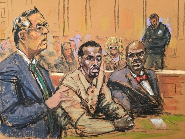 Ông trùm Diddy tiếp tục ở lại song sắt dù nỗ lực tại ngoại, công chúng hả hê - Hình 6