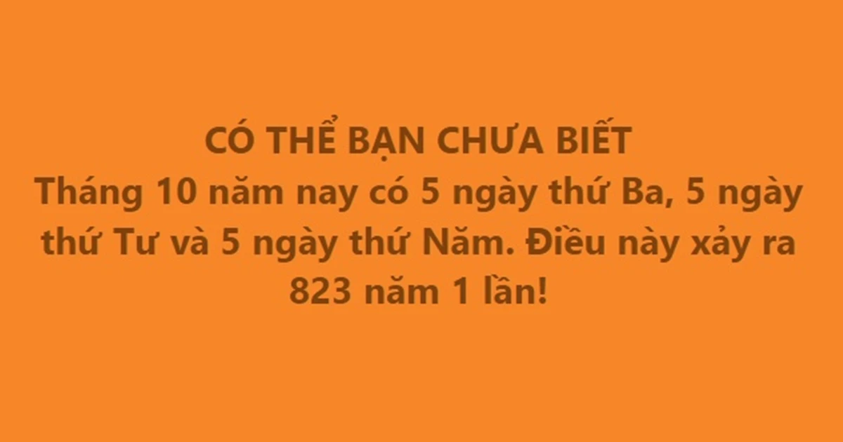 Giải mã 5 ngày đặc biệt của tháng 10/2024, chuyện lạ hơn 800 năm mới có 1 lần? - Hình 7