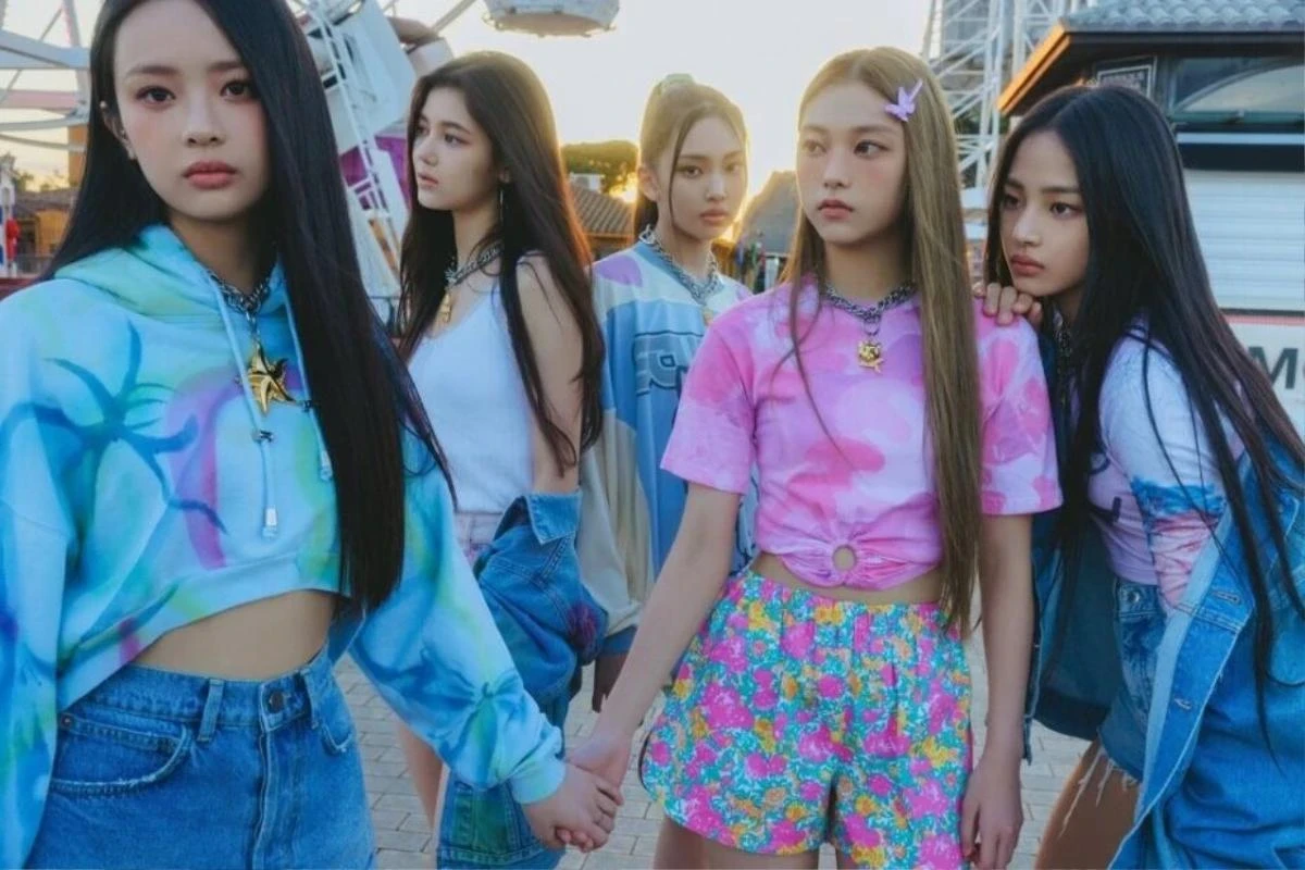 New Jeans bị nhóm bắt chước vỗ mặt, fan liên tục úp tweet móc, Kpop náo động - Hình 3