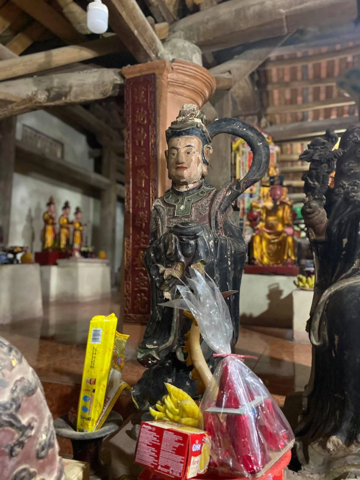 Cháy chùa Phổ Quang 800 tuổi: thiệt hại 25 tỷ, bảo vật bệ đá hoa sen bị thiêu - Hình 5