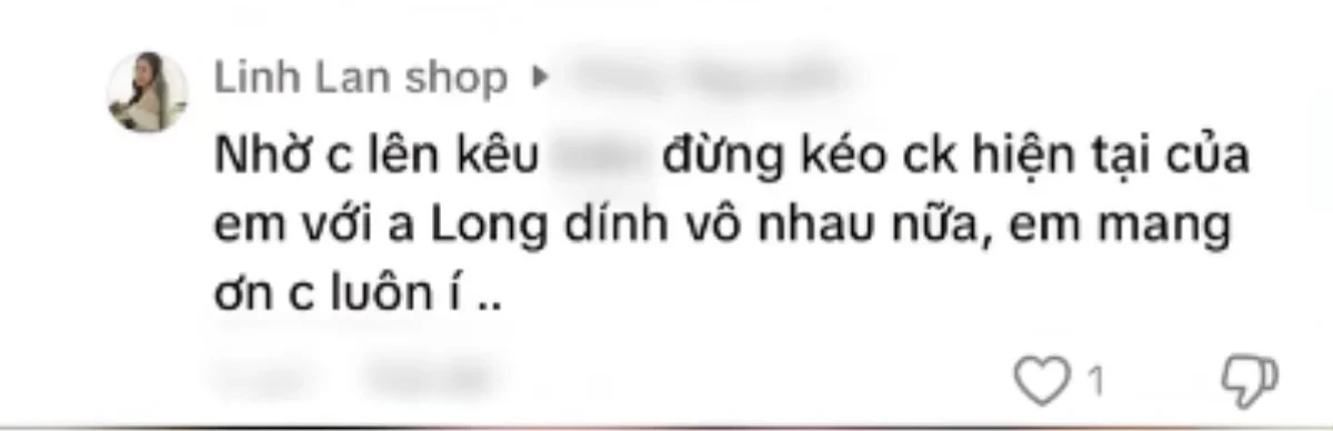 Vợ cũ Vân Quang Long bảo vệ chồng mới, nhắc thẳng tên chồng cũ, cầu xin 1 điều - Hình 2