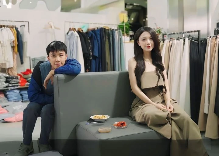 Long Vũ hẹn hò riêng tư nữ phụ Đi Giữa Trời Rực Rỡ, khung ảnh ngọt ngào gây sốt - Hình 1