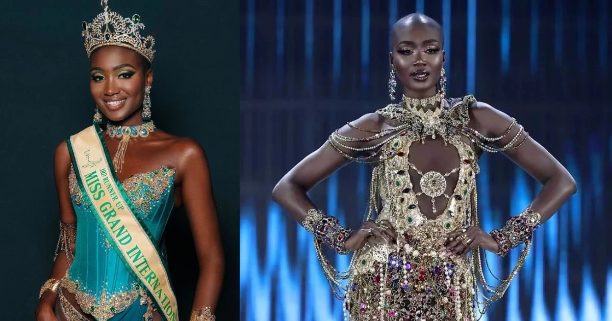 Safiétou Kabengele: Á hậu 3 đầu trọc, có màn lột tóc giả chấn động Miss Grand - Hình 7