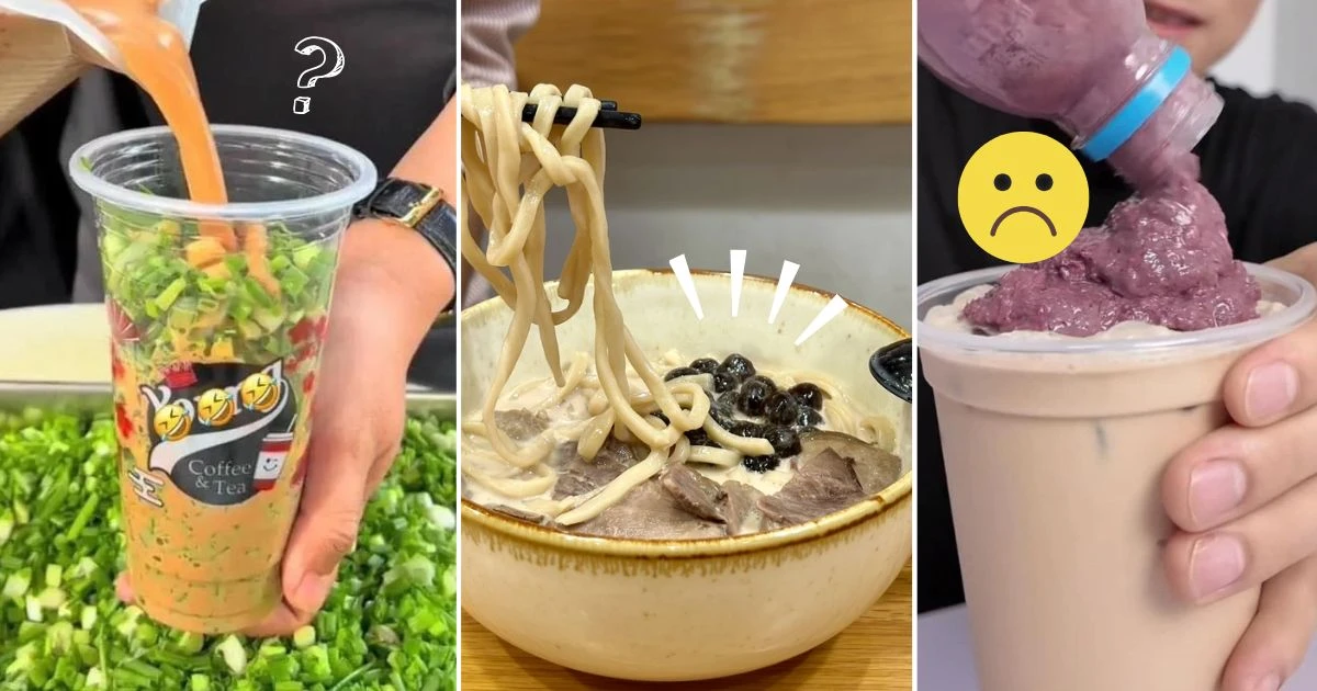 Trend ẩm thực ăn lông ở lỗ: trà sữa mix mắm tôm, mì bò trân châu, gây tranh cãi - Hình 8