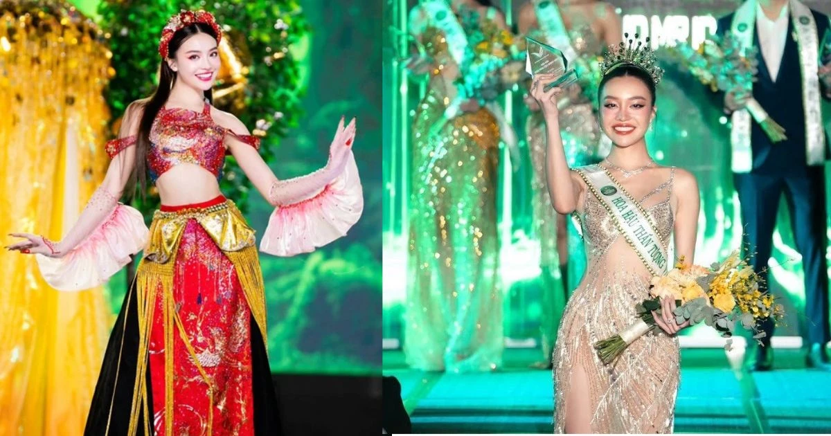 Thùy Vi: Nàng Tấm ở Miss Grand Vietnam 2023, đăng quang Hoa hậu sau 1 năm - Hình 9