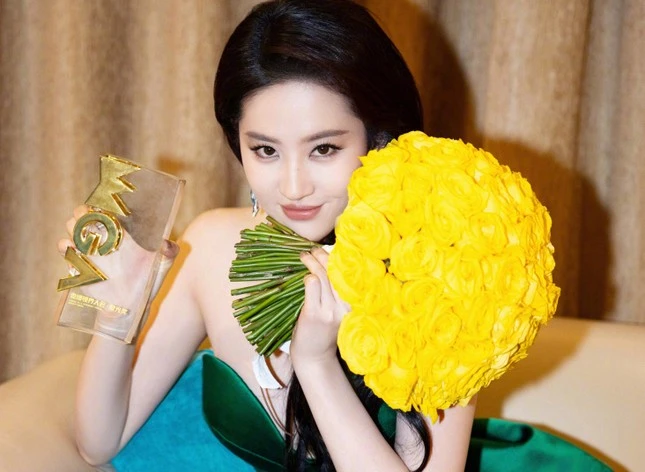 Lưu Diệc Phi nhận cười chê dù đạt giải cao, nhan sắc thật bị nói cà chuột lố tay - Hình 2