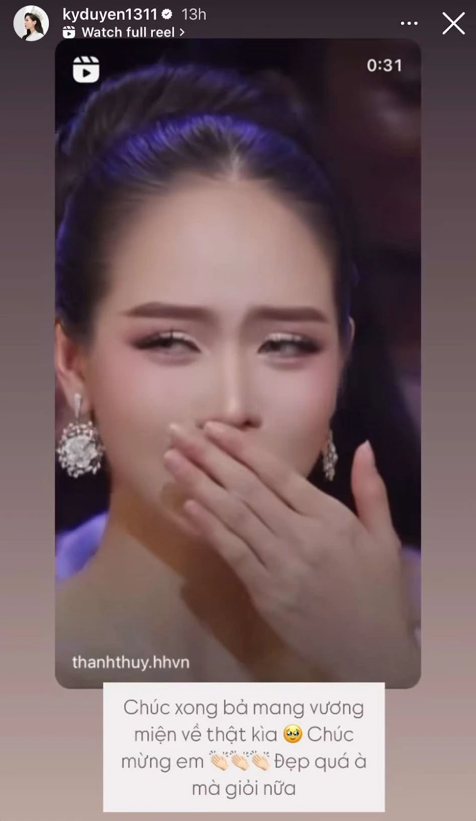 Kỳ Duyên tag thẳng tên Thanh Thủy, đá nhẹ 3 câu, hút hơn 2k bình luận cùng 1 ý - Hình 1