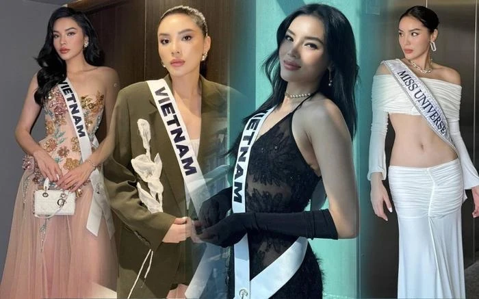 Miss Universe 2024: Kỳ Duyên mang 72 bộ đồ vẫn đụng hàng đại diện Hàn Quốc - Hình 2