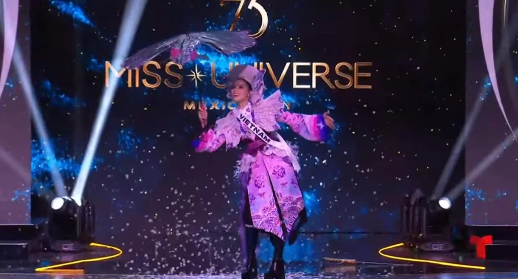 Kỳ Duyên bung dù ấn tượng ở BK, vẫn gây thất vọng vì catwalk thua đi chợ - Hình 3