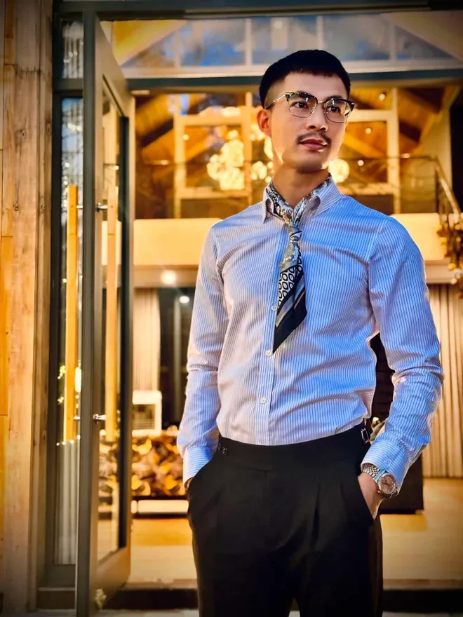 Mạnh Cường vai Dũng kính trong Độc đạo, gu phản diện, có vợ cực bén? - Hình 4