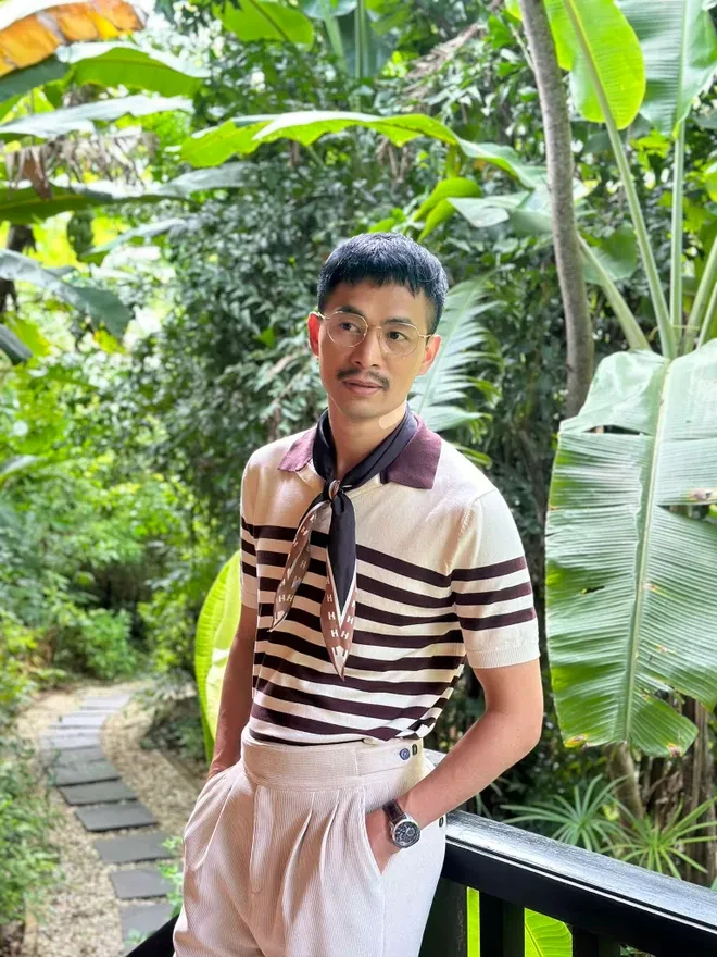 Mạnh Cường vai Dũng kính trong Độc đạo, gu phản diện, có vợ cực bén? - Hình 1