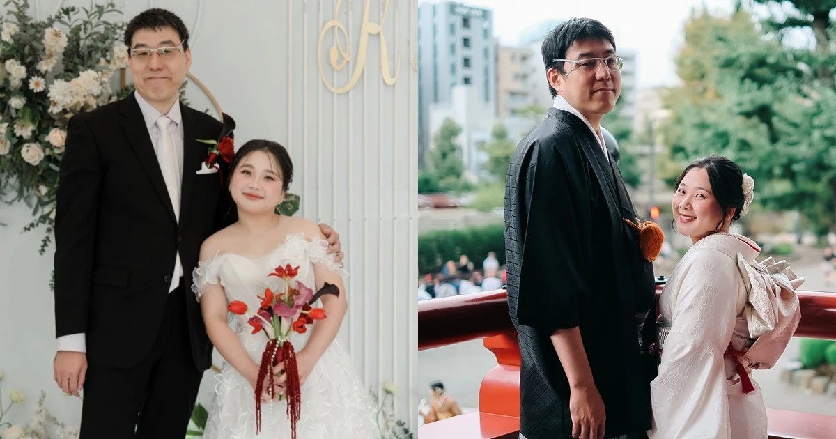 Cô dâu 9X lấy chồng khổng lồ 1m93, hơn 17 tuổi, đám cưới chấn động cõi mạng - Hình 7