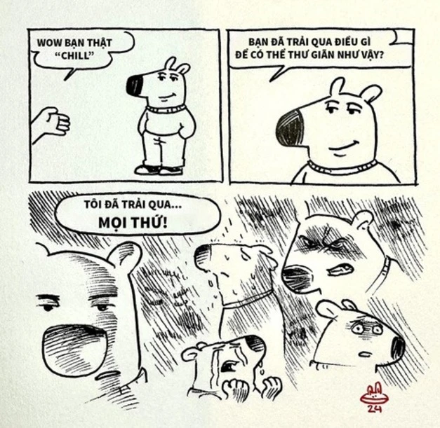 Chấn động với trend anh chàng thư giãn, cô nàng thư giãn, giải mã từ chill guy - Hình 5