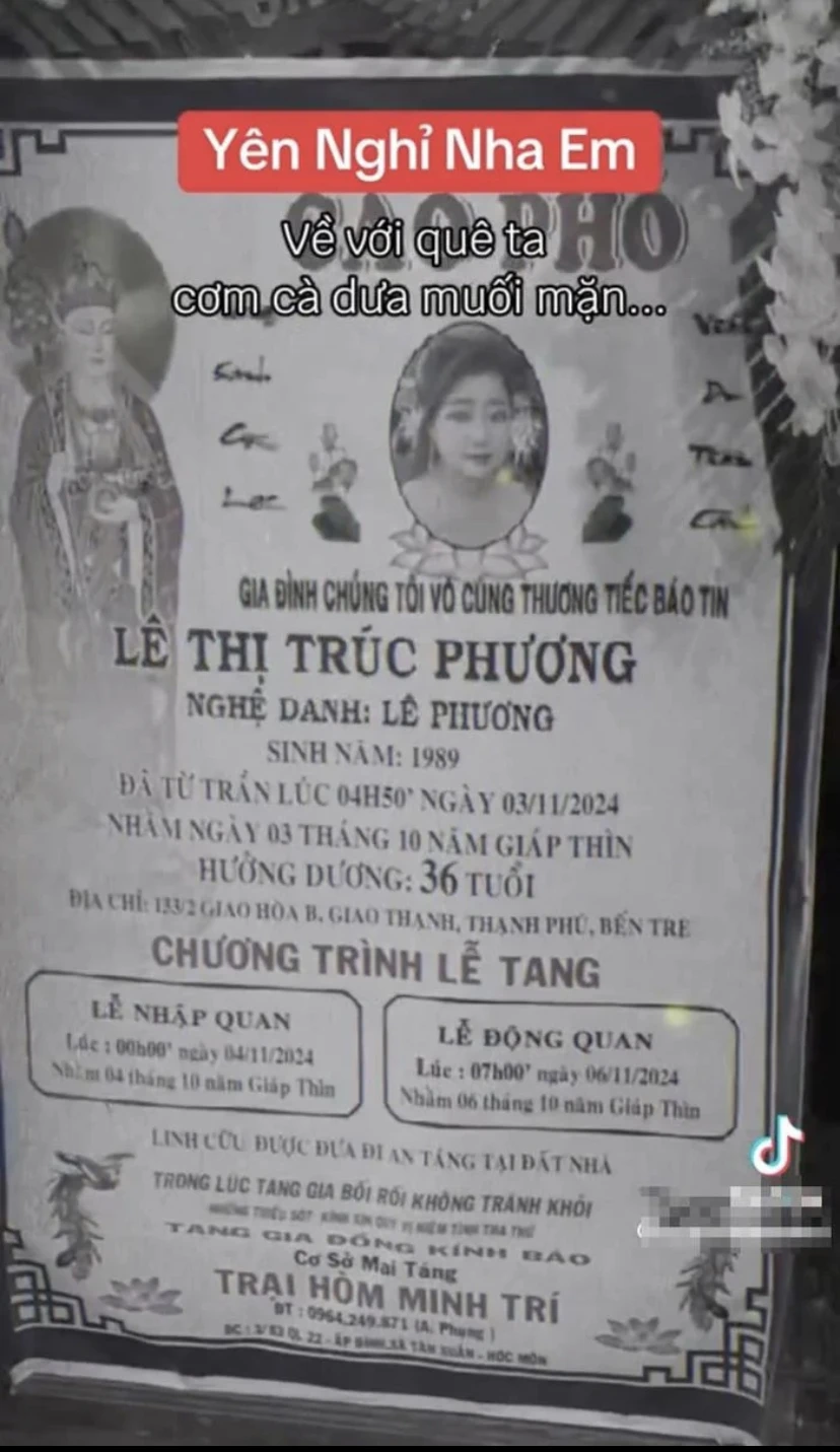NS Cải lương Lê Phương vừa mất: Gia cảnh khó khăn, hát đám ma rồi ra đi mãi mãi - Hình 5