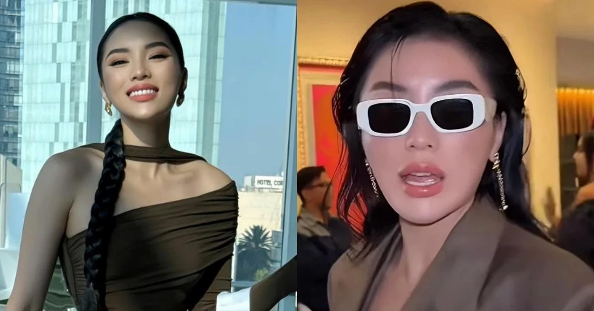 Clip Kỳ Duyên tìm cách chuồn khi phóng viên quốc tế đặt câu hỏi tiếng Anh - Hình 7