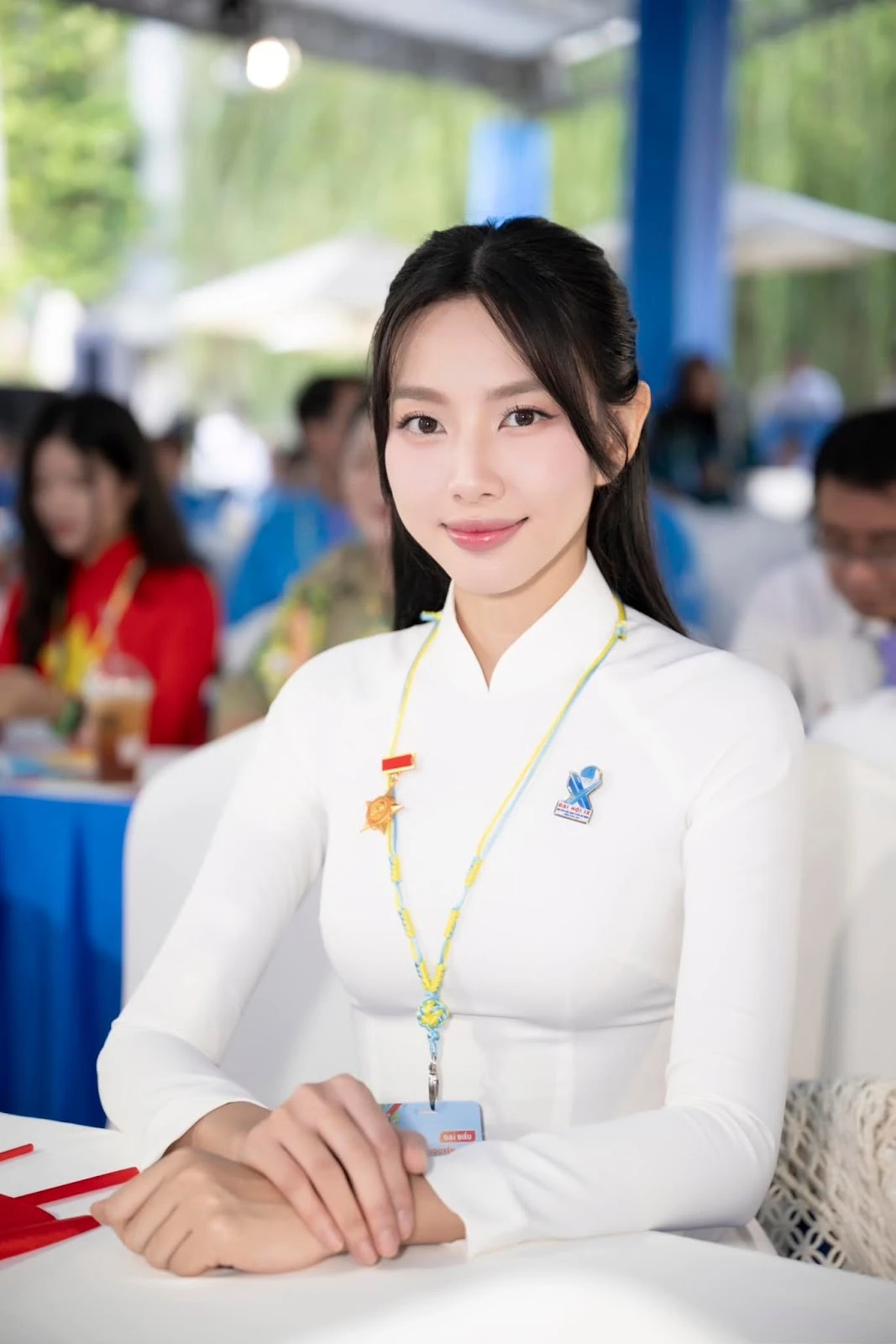Thùy Tiên nối gót Quang Linh làm Tân Ủy viên, fan tấm tắc trời sinh một cặp - Hình 1