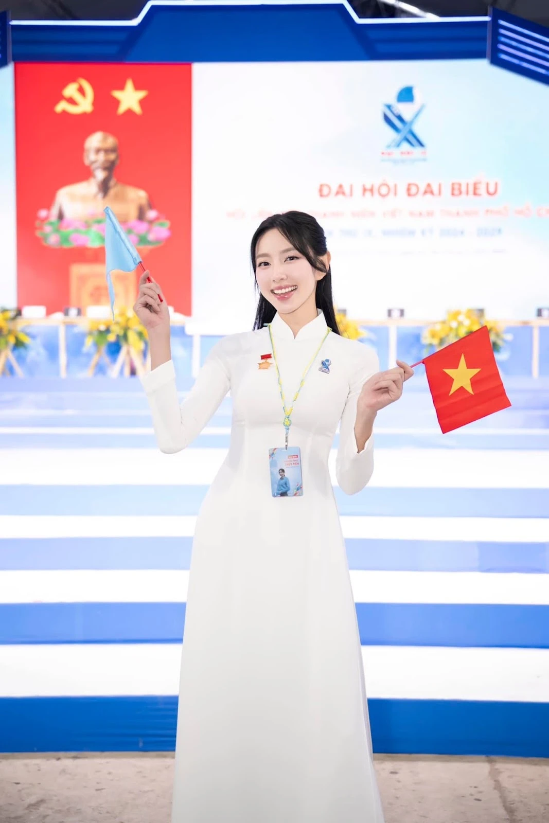 Thùy Tiên nối gót Quang Linh làm Tân Ủy viên, fan tấm tắc trời sinh một cặp - Hình 2