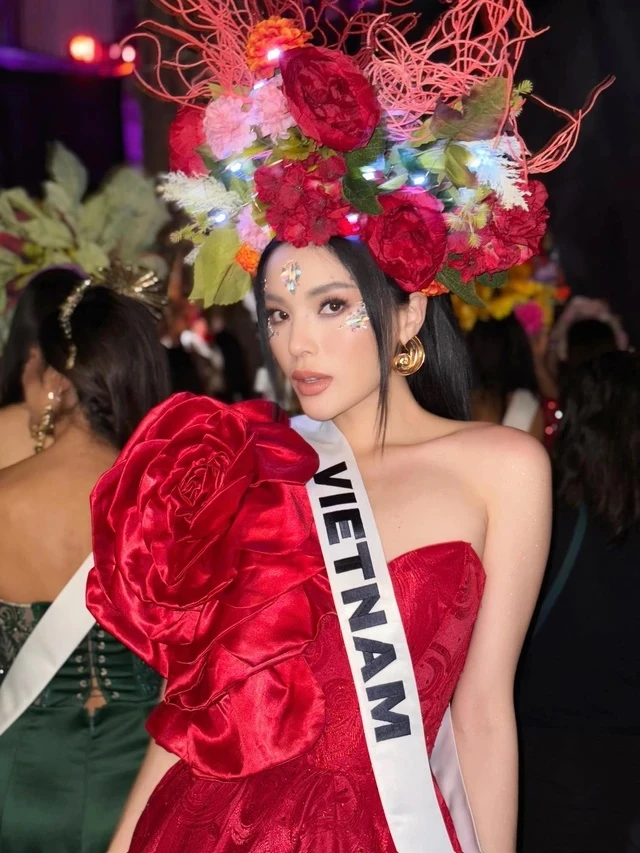 Miss Universe 2024: Kỳ Duyên đơ trước PV quốc tế, chuồn gấp khi bị đặt câu hỏi - Hình 6