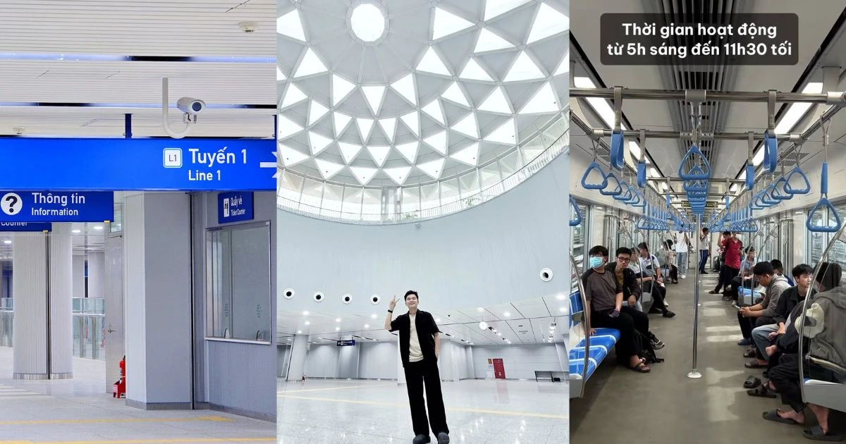 Metro Bến Thành - Suối Tiên chính thức mở cửa, nội thất đỉnh hơn Seoul? - Hình 9
