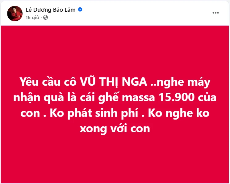 Dương Lâm bị khách chặn số, đăng status, mở livestream dọa chấn động? - Hình 2