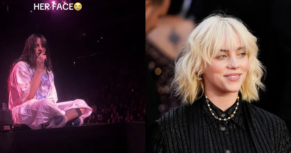Billie Eilish bị fan ném thẳng đồ vào mặt, làm 1 hành động khiến CĐM dậy sóng - Hình 6