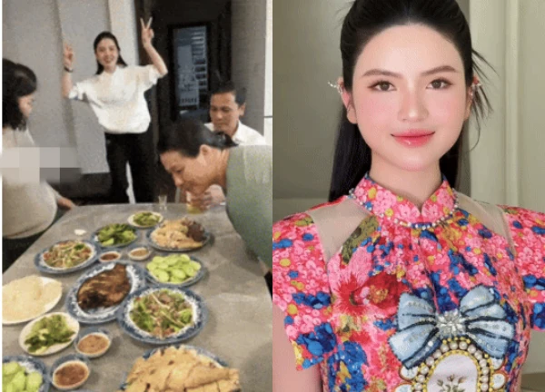 Chu Thanh Huyền thái độ lạ khi nhà chồng sang thăm, chị dâu nói câu bất ngờ - Hình 2