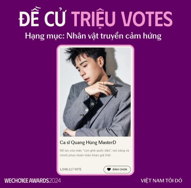 Quang Hùng MasterD góp tay bùng nổ triệu vote, đường đua tranh giải khốc liệt - Hình 5