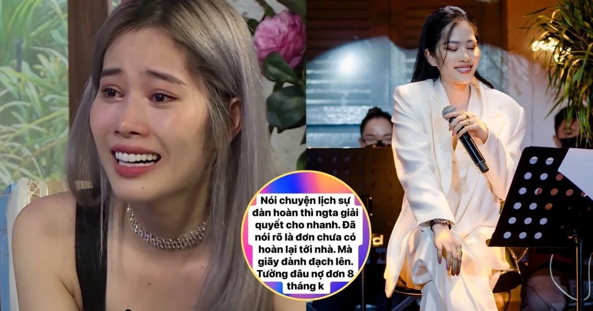 Nam Em tái xuất, khóc ngập lụt MXH, bị khách tố quỵt tiền, lý do bất ngờ? - Hình 9