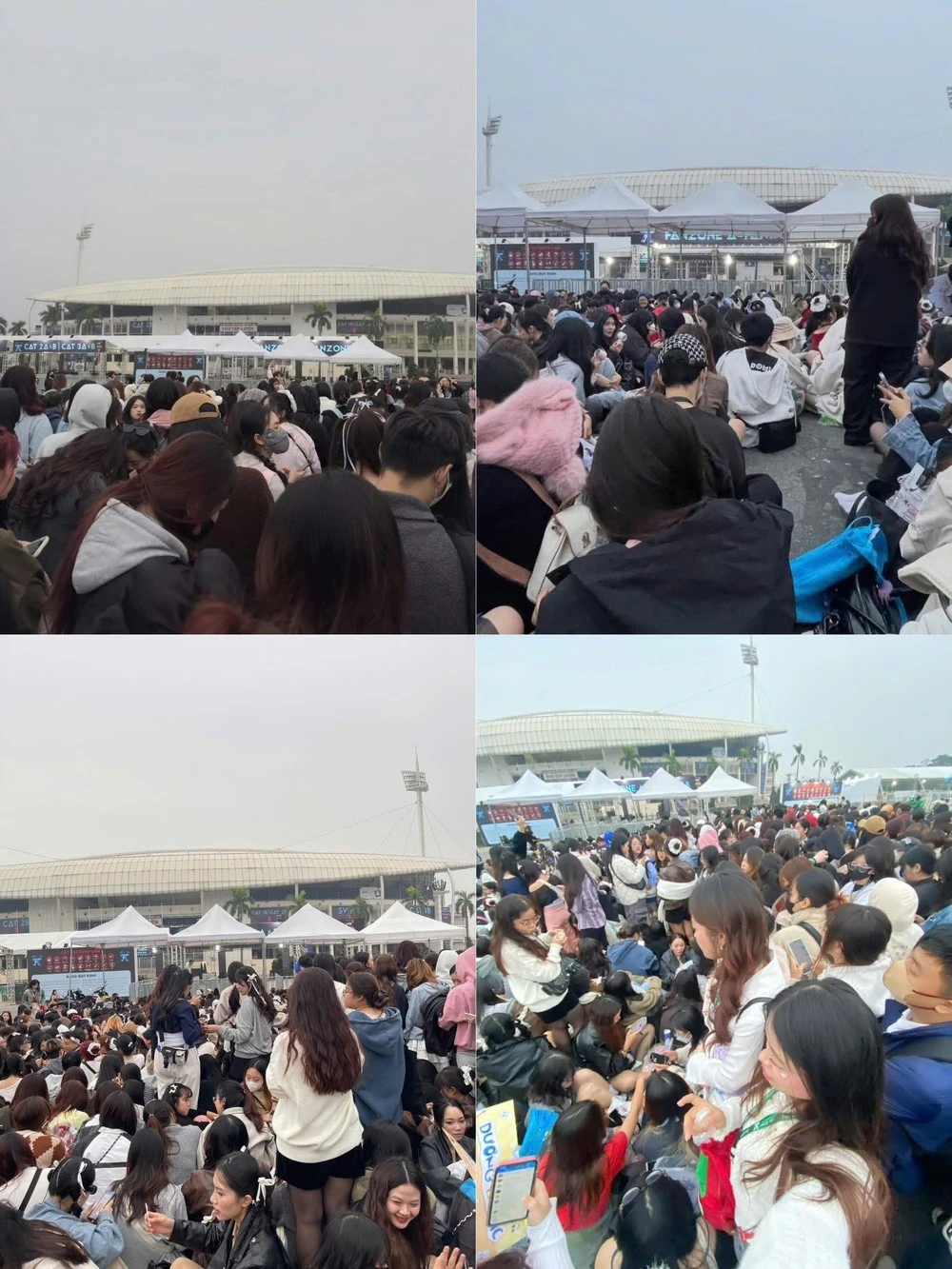 Concert Anh trai ở Hà Nội: Fan đu rào giữ chỗ, 4 giờ sáng la liệt trước SVĐ - Hình 2