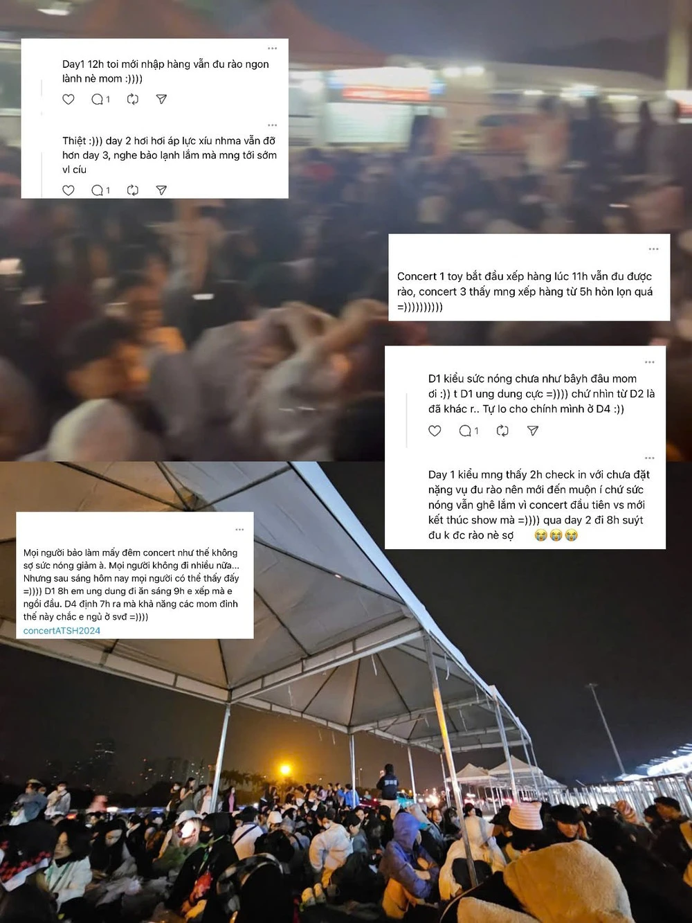 Concert Anh trai ở Hà Nội: Fan đu rào giữ chỗ, 4 giờ sáng la liệt trước SVĐ - Hình 4