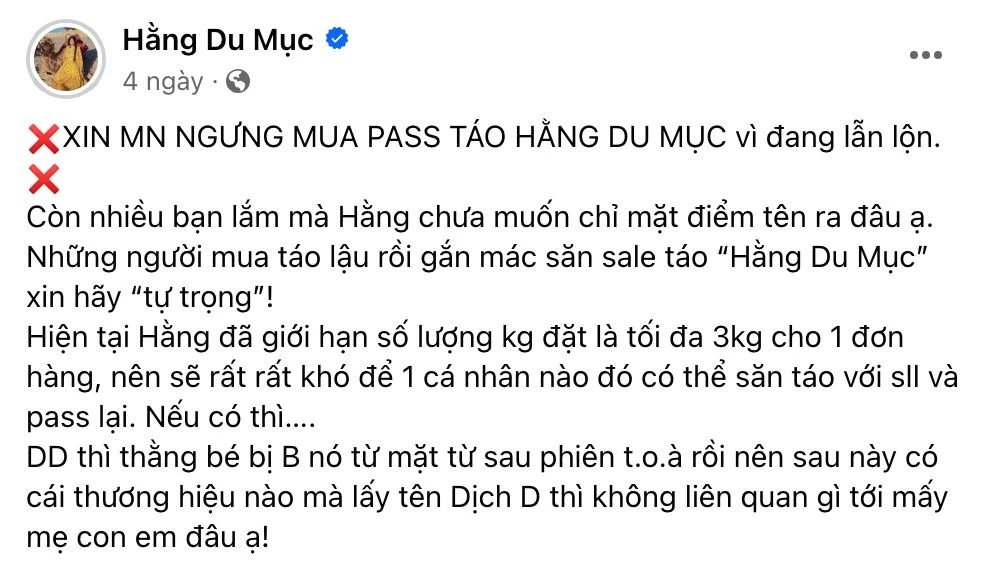 Hằng Du Mục ra thông báo khẩn cấp, bức xúc chuyện vô đạo đức, ảnh hưởng danh dự - Hình 6