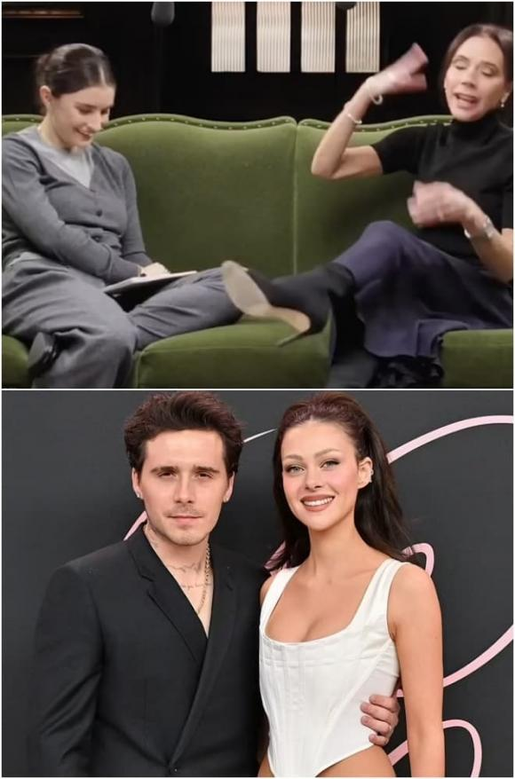 Victoria Beckham thái độ lạ khi lên chức bà nội, tuyên bố sốc về con dâu trưởng - Hình 1