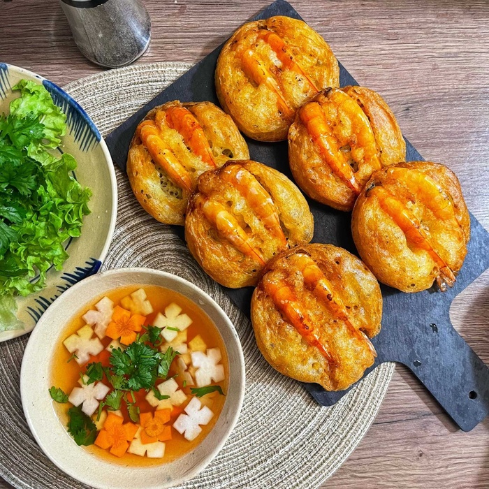 Bánh tôm làm theo cách này không cần khuôn vẫn giòn rụm, không bị ỉu, chuẩn vị Hà thành - Hình 6